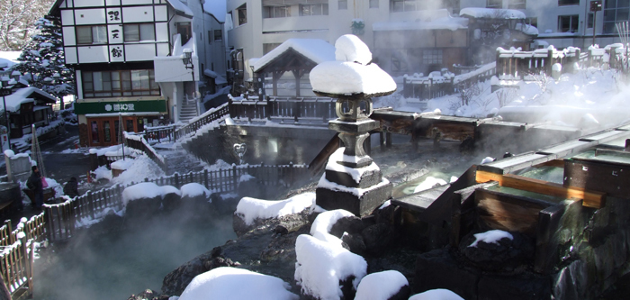 露天風呂付き客室　会席料理　いわふじ　草津温泉　草津山荘